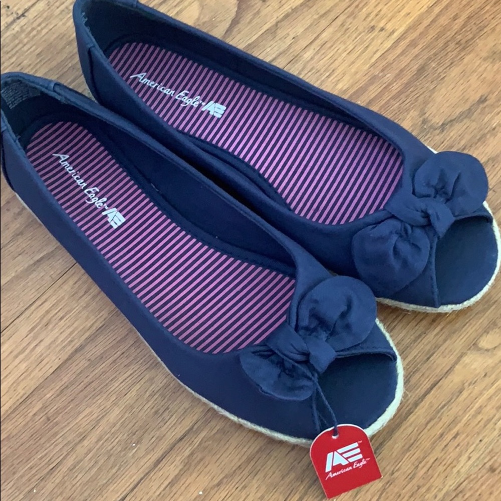 Peep Toe Flats